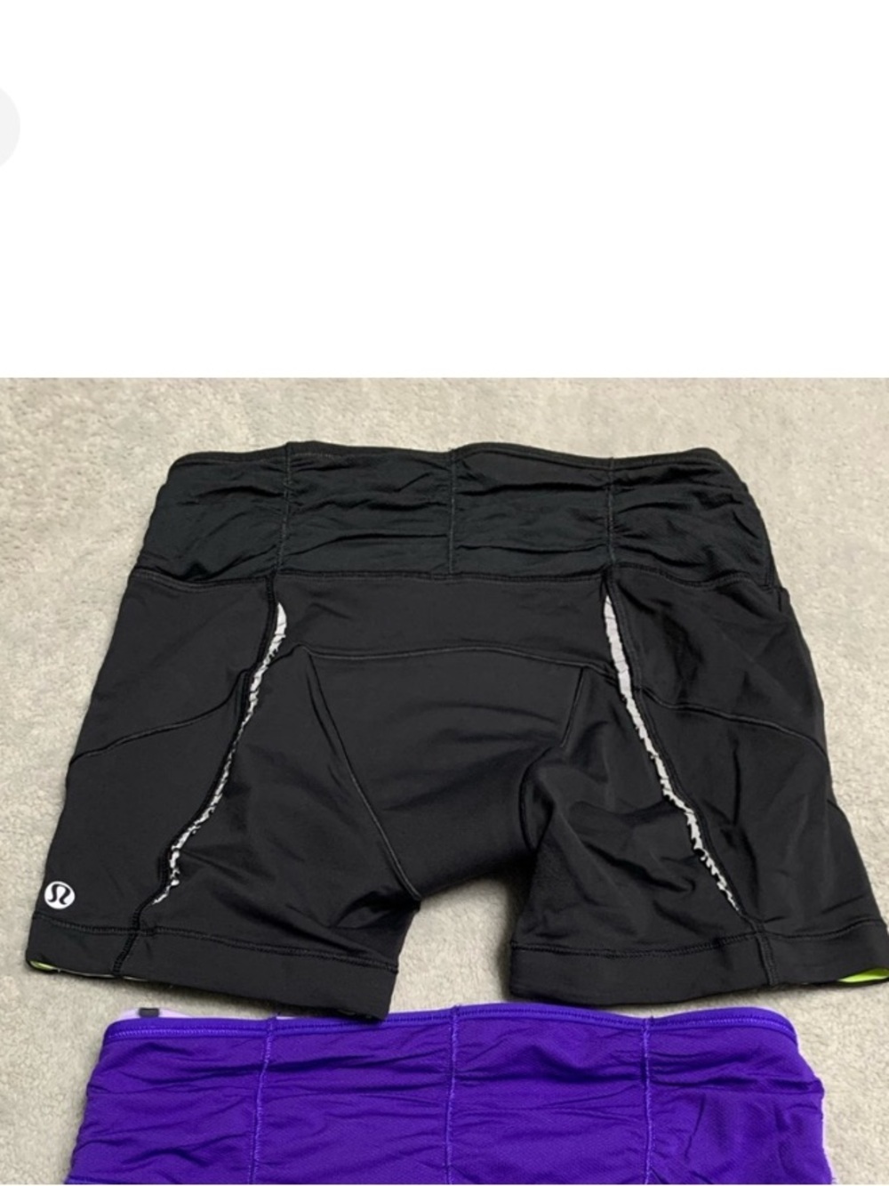 Lululemon biker shorts 6 - Picture 3 of 9